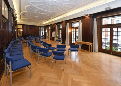 The assembly room that was refurbished
